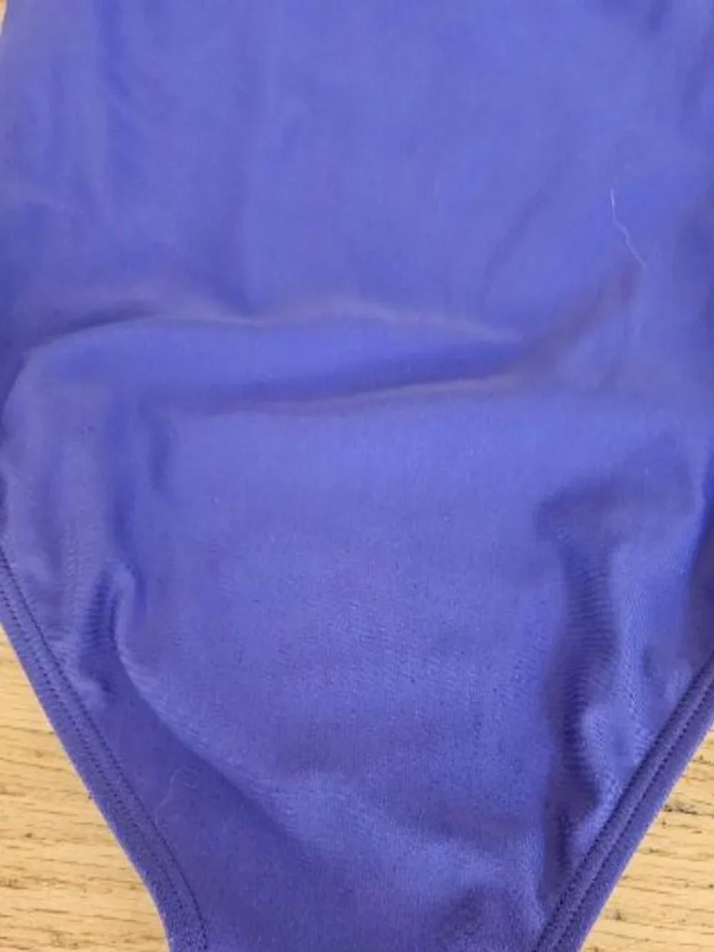 L.L.Bean Girls Swimsuit Size 6 Blue Purple One Piece UPF 50+